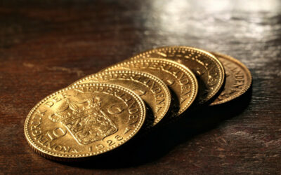 Gouden munten en box 3